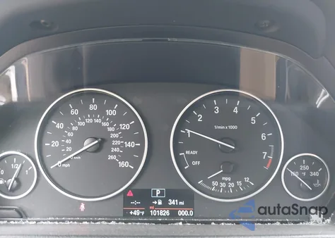 2014 BMW 328I z USA, uszkodzony, nr VIN WBA3C1C52EK106489